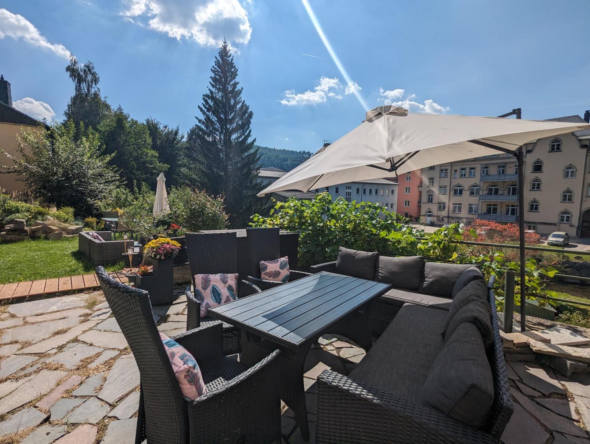 F2 - Urlaubsmagie Sauna, Whirlpool, Pool & Garten Sebnitz Luaran gambar