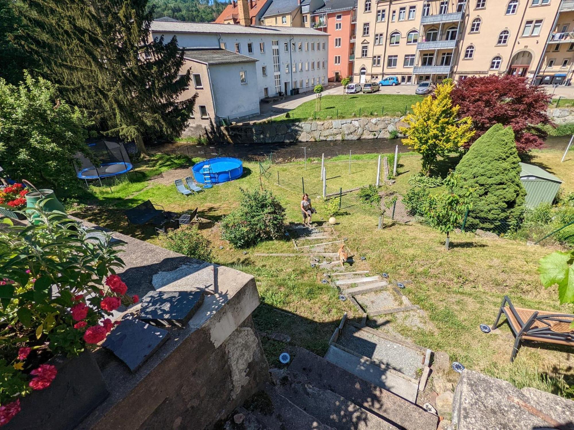 F2 - Urlaubsmagie Sauna, Whirlpool, Pool & Garten Sebnitz Luaran gambar